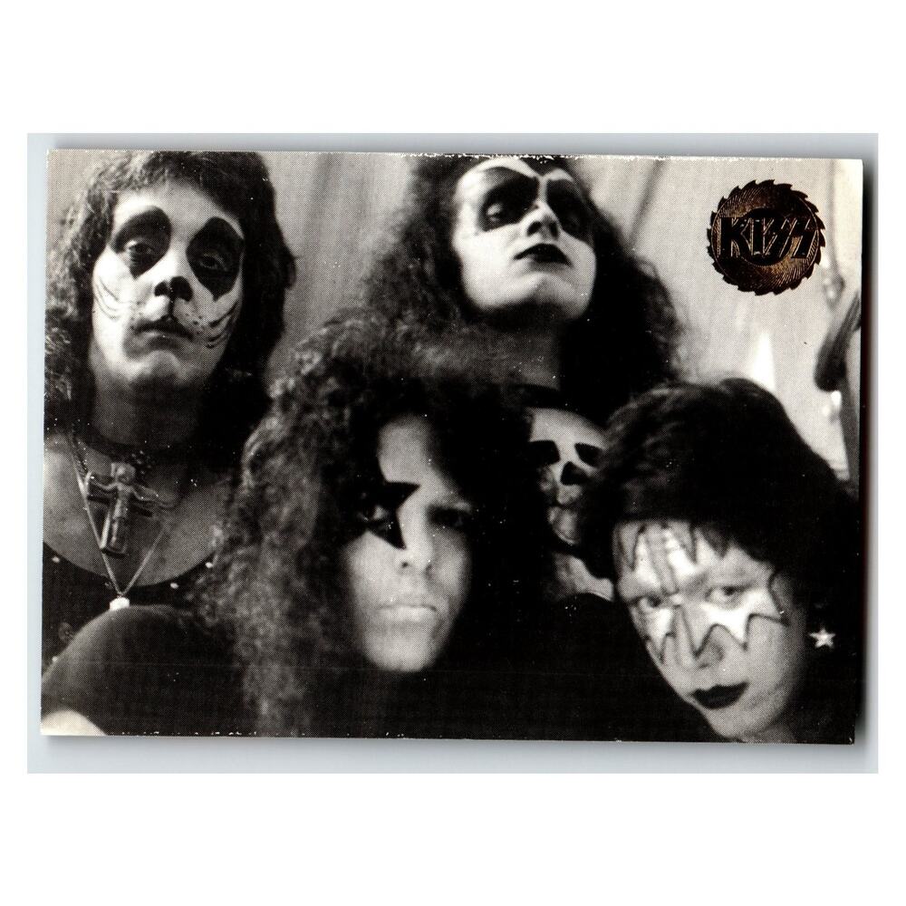 KISS Band 1997 KISSTORY KISS Catalog Ltd. #10 Music Card